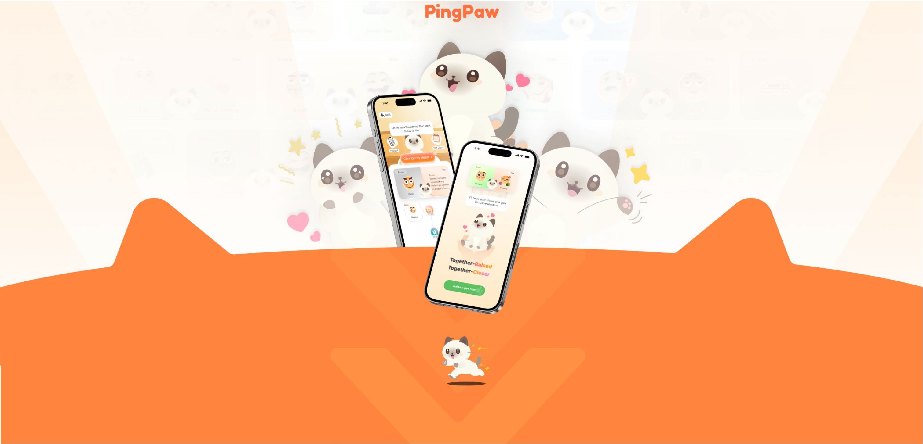 PingPaw App Landing Page